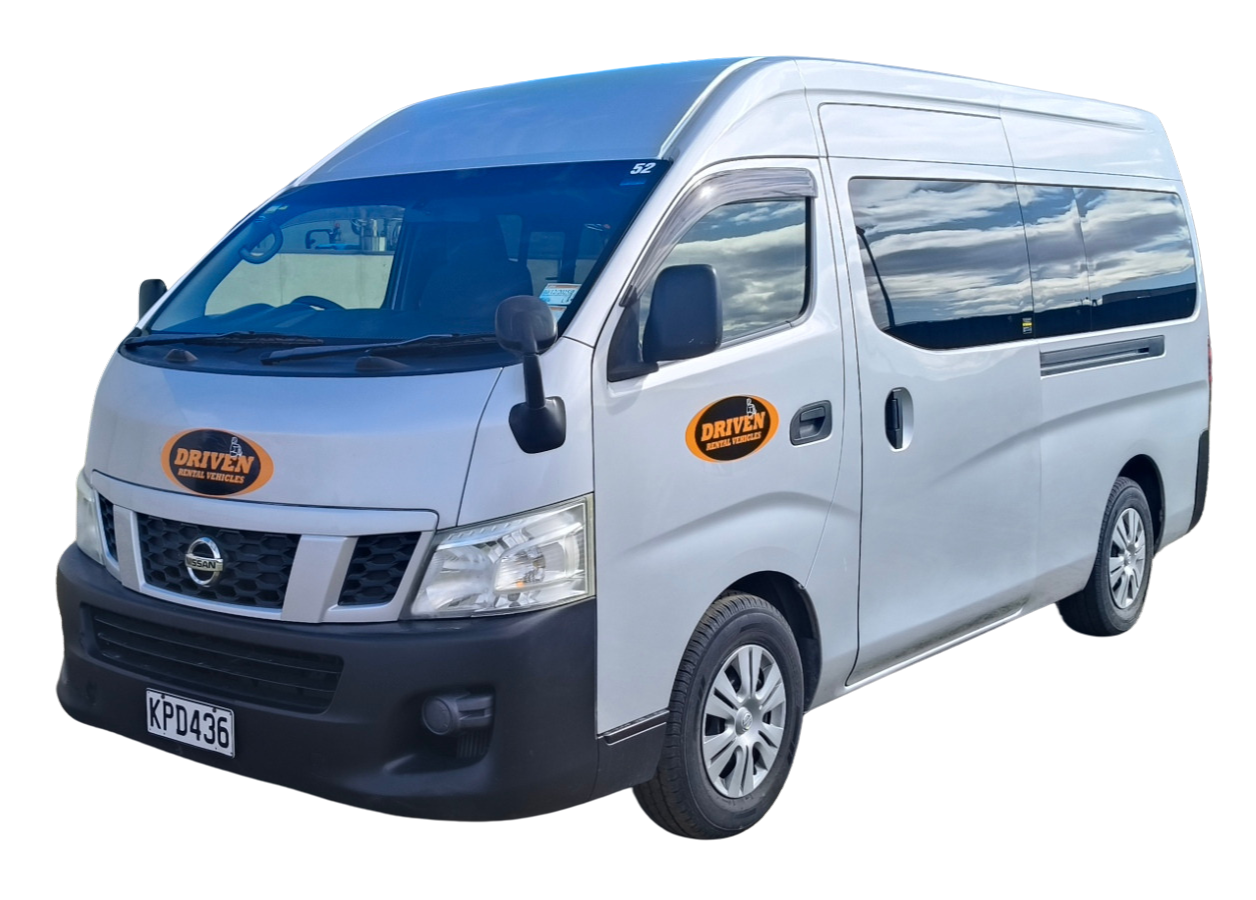 12 Seater Minibus (Petrol) – No Luggage Cage